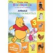 Prima mea Enciclopedie cu Winnie de Plus si prietenii lui. Animale. Pajistea cu animale (3 ani) - Cu abtibilduri colorate