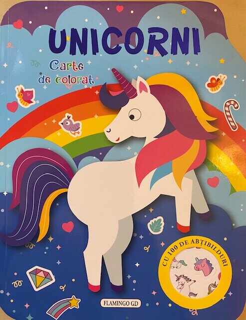 Unicornii magici - carte de colorat/Curious Universe Uk