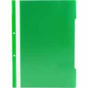 Dosar, verde, cu sina si 2 perforatii, A4, plastic (LM012)