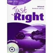 Just Right Advanced Second Edition Workbook with Key with Audio CD - Cheryl Pelteret