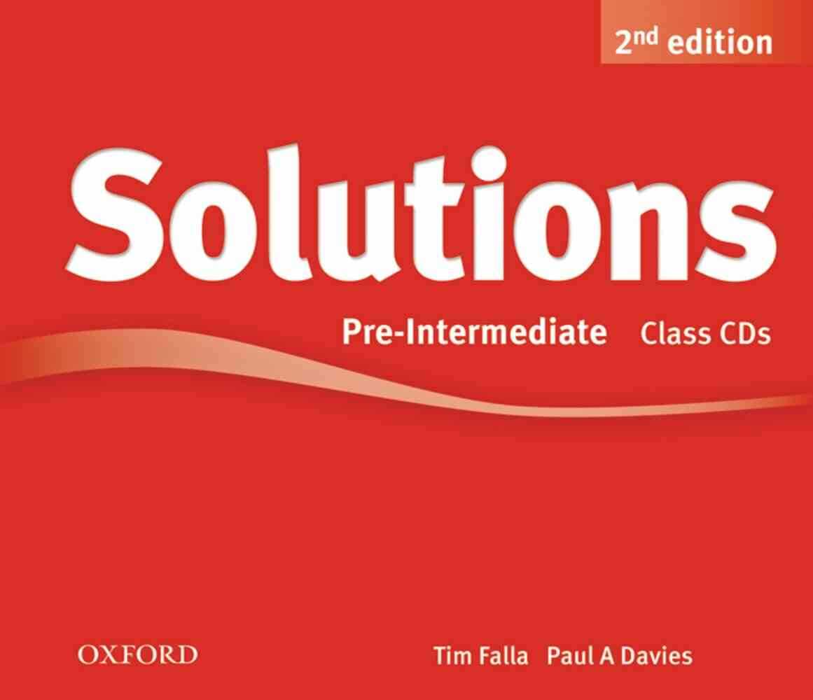 Solutions 2nd Edition Pre-Intermediate: Class Audio CDs (3)