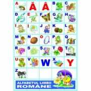 Alfabetul limbii romane - Set 31 planse A3 (CPA1-1)