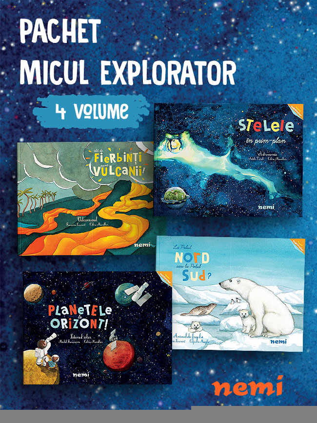 Pachet Micul explorator 4 vol.