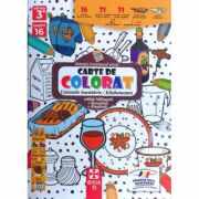 Carte de colorat ustensile bucatarie / kitchenware
