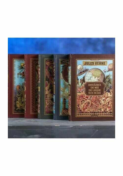 Pachet Jules Verne. Set 5 volume Cartonate