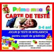 Prima mea carte de teste - Jocuri si teste de inteligenta pentru copiii de gradinita 3-4 ani - Diana Rotaru (15. 41)