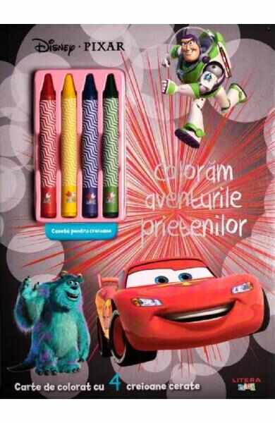 Disney Pixar. Coloram aventurile prietenilor