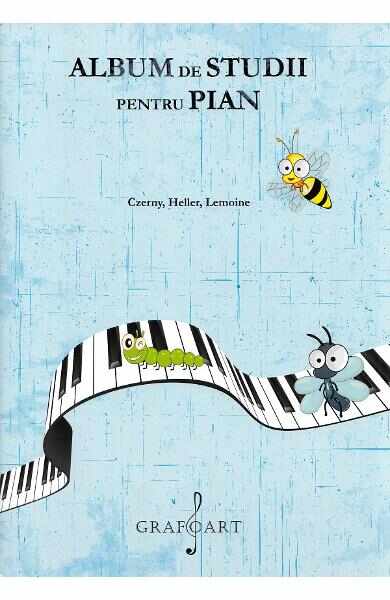 Album de studii pentru pian Vol.2 - Carl Czerny, Stephen Heller, Antoine-Henry Lemoine
