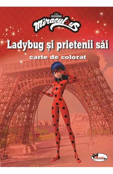 Ladybug si prietenii sai. Carte de colorat