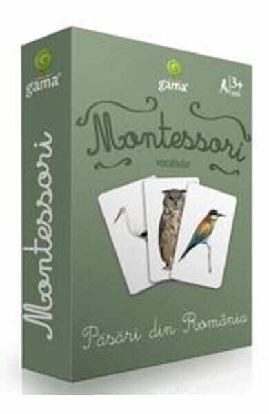 Montessori. Vocabular - Pasari din Romania