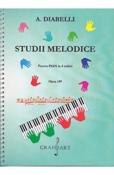 Studii melodice pentru pian - A. Diabelli