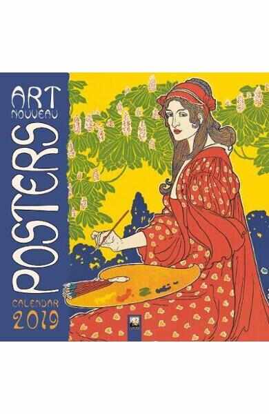 Art Nouveau Posters Wall Calendar 2019 (Art Calendar)