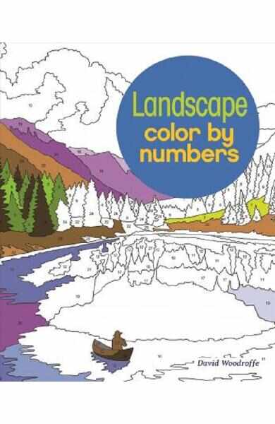 Landscape Color by Numbers - David Woodroffe, Martin Sanders
