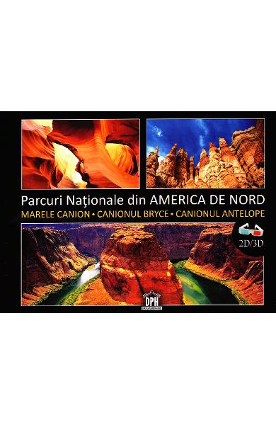 Parcuri nationale din America de Nord 2D+3D + ochelari