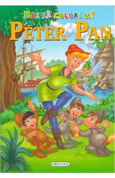 Peter Pan. Hai sa coloram!