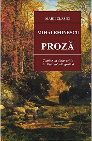 Proza Ed.2015 - Mihai Eminescu