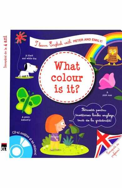 What colour is it? + CD - I learn English with Peter and Emily - Annie Sussel, Christophe Boncens