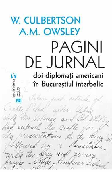 Pagini de jurnal - W. Culbertson, A.M. Owsley