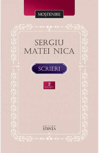 Scrieri Vol.2 - Sergiu Matei Nica