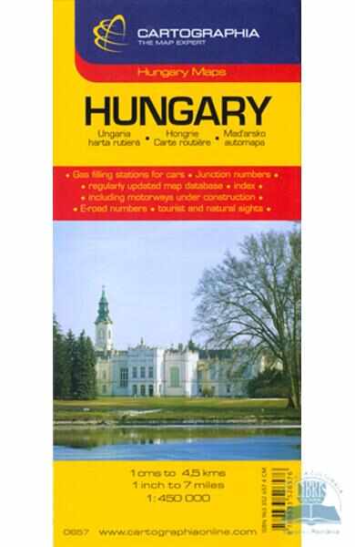 Ungaria - Hungary - Harta Rutiera