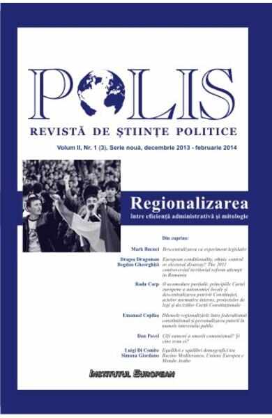Polis vol.2 nr.1 decembrie 2013 - februarie 2014 Revista de stiinte politice