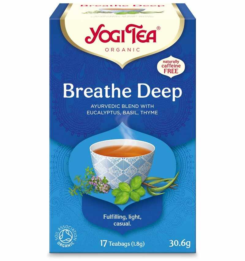 Ceai BIO - Breathe Deep, 30.6 g | Yogi Tea