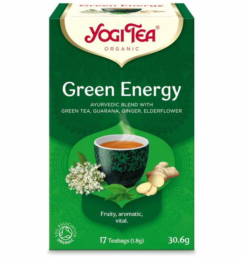 Ceai BIO - Green Energy, 30.6 g | Yogi Tea
