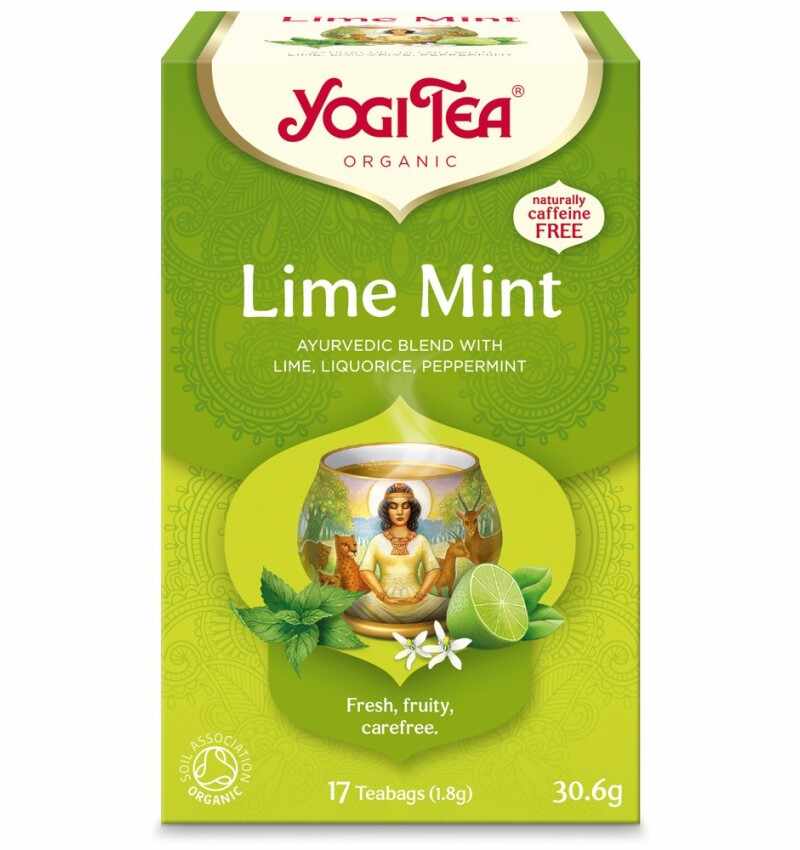 Ceai BIO - Lime Mint, 30.6 g | Yogi Tea