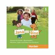Jana und Dino 1 Medienpaket 2 Audio-CDs und 1 DVD zum Kursbuch - Manuela Georgiakaki, Michael Priesteroth