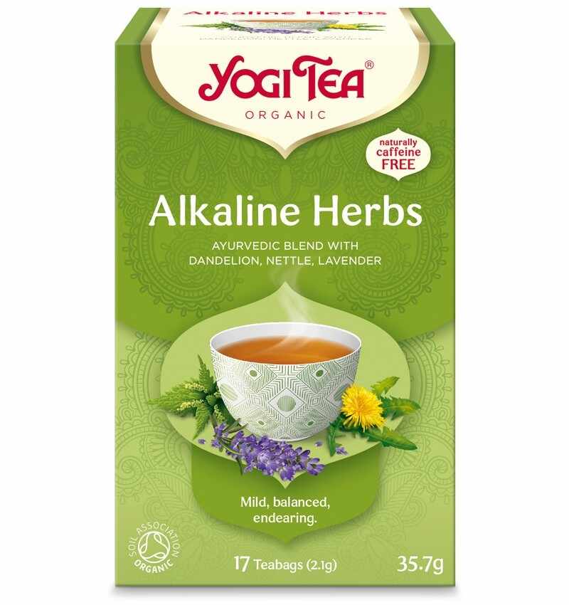 Ceai BIO - Alkaline Herbs, 35.7g | Yogi Tea