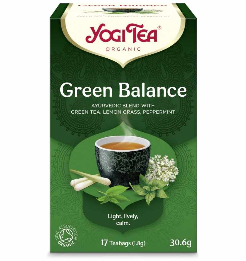Ceai BIO - Green Balance, 30.6 g | Yogi Tea