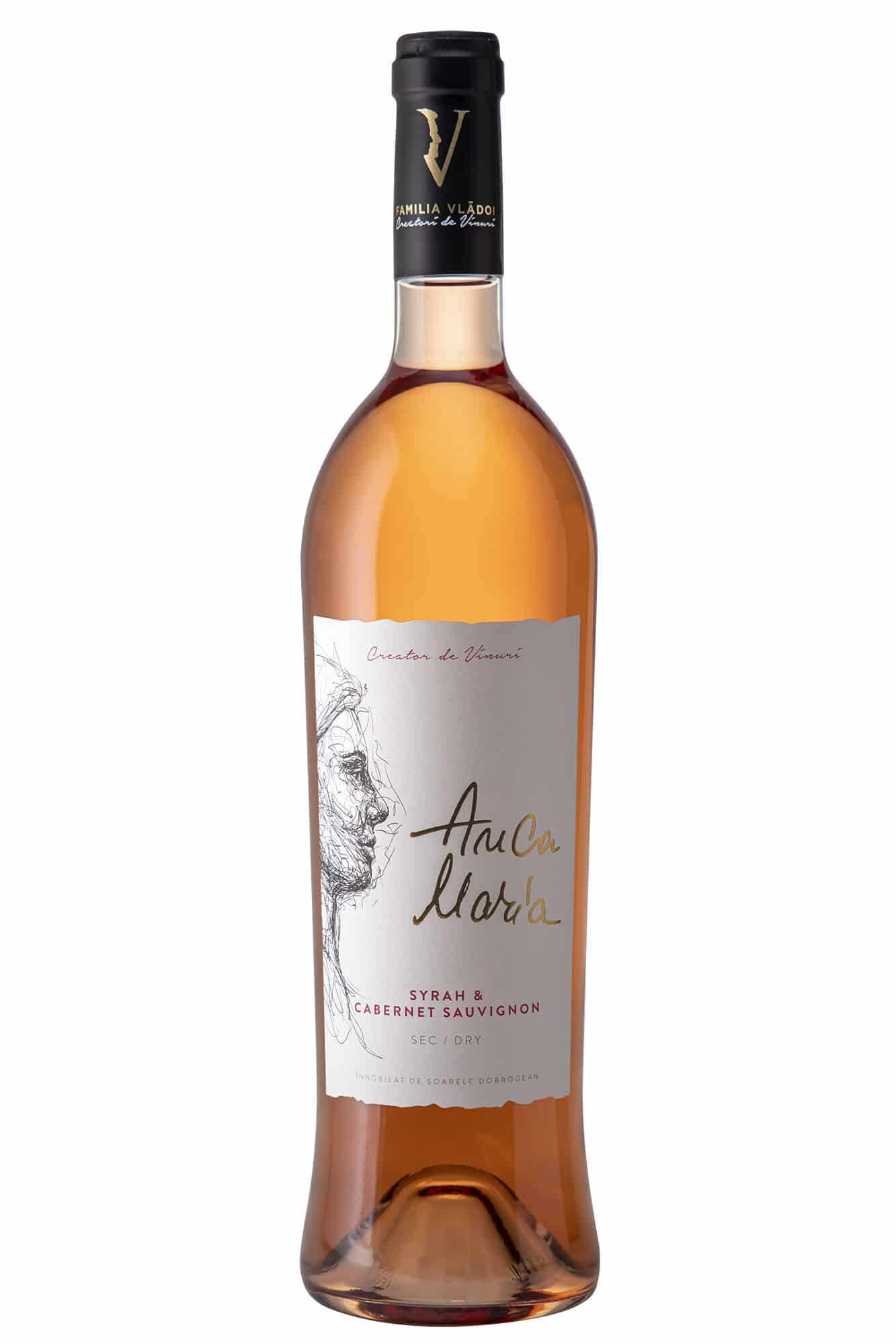 Vin rose - Anca-Maria - Syrah & Cabernet Sauvignon, 2018, sec | Domeniul Vladoi