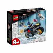 LEGO Super Heroes - Marvel infruntarea dintre Captain America si Hydra 76189, 49 de piese