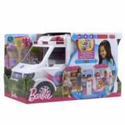 Set de joaca Barbie Ambulanta echipata, Barbie