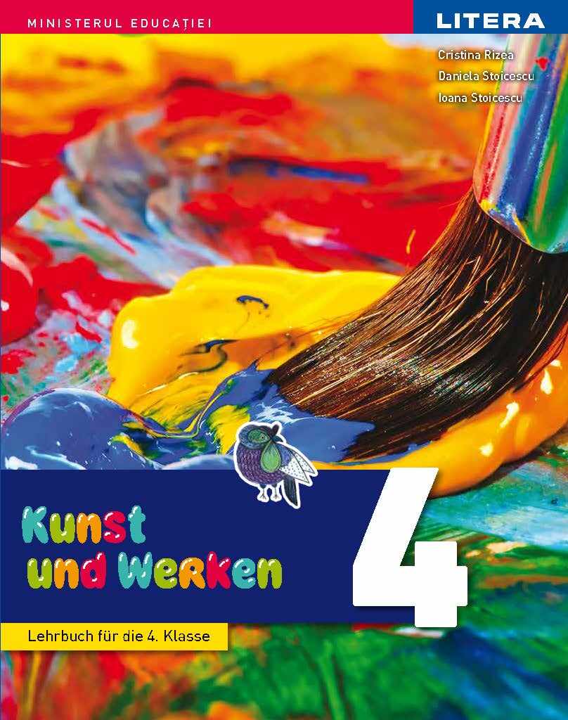 Arte vizuale si abilitati practice. Manual in limba germana. Clasa a IV-a