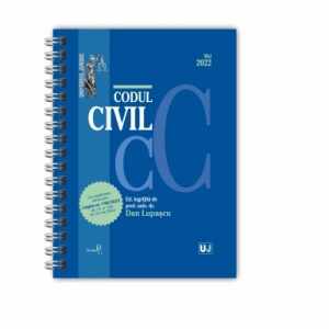 Codul civil, Mai 2022. Editie spiralata, tiparita pe hartie alba. Cu modificarile aduse prin Legea nr 140/2022 (M. Of. nr. 500 din 20 mai 2022)