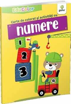 Carte de colorat si activitati cu numere/***