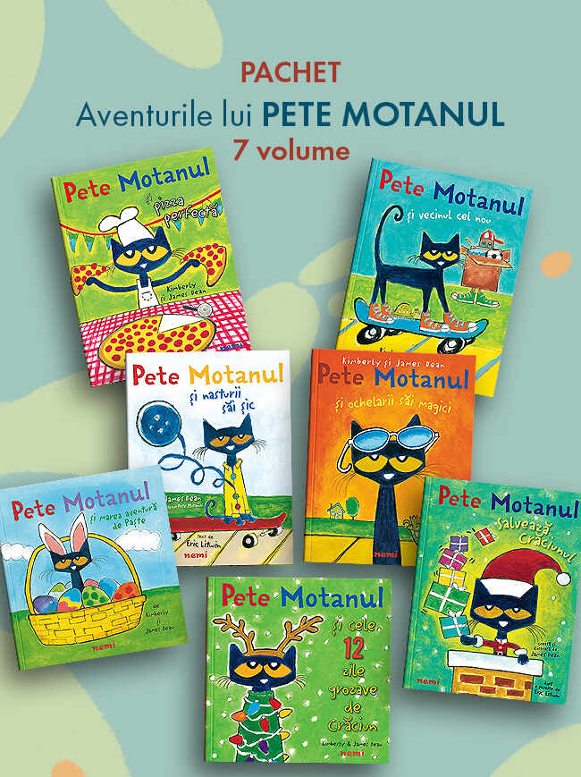 Pachet Povești cu Pete Motanul 7 vol.
