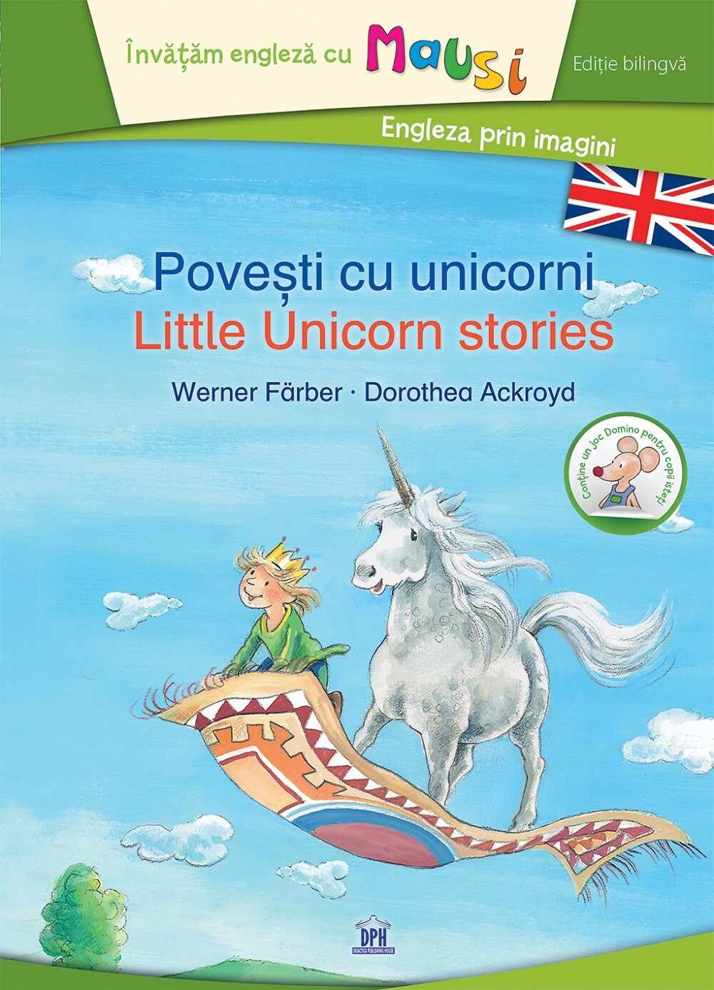 Povesti cu unicorni / Little unicorn stories - Editie Bilingva | Werner Farber, Michael Bayer
