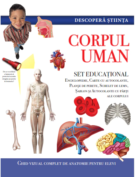 Set educational - Descopera Stiinta - Corpul uman | 