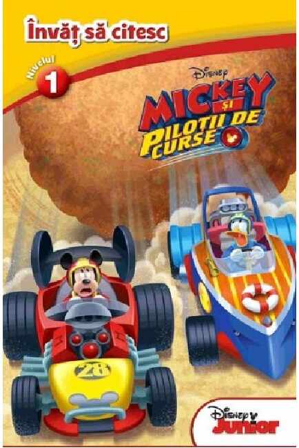 Mickey si pilotii de curse - Invat sa citesc | 