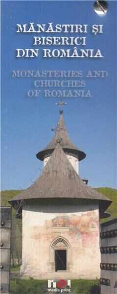 Mini Album Manastiri din Romania (roman-englez) | 