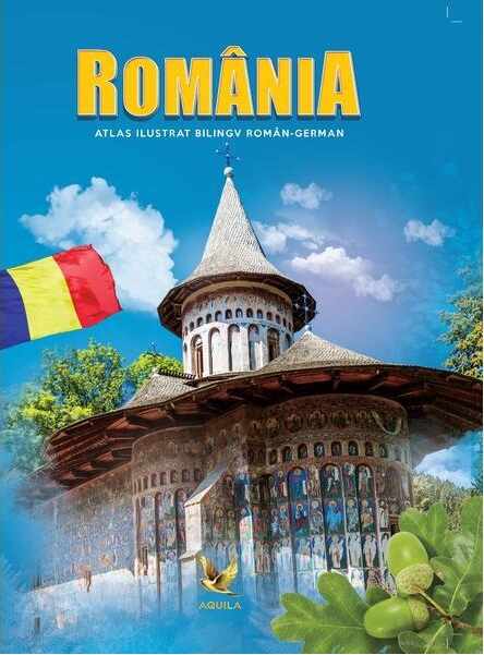 Romania. Atlas ilustrat roman-german | 