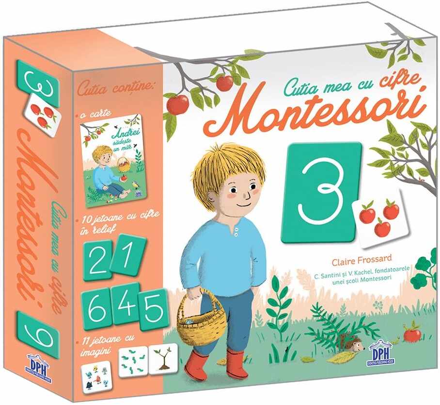 Cutia mea cu cifre Montessori | Claire Frossard