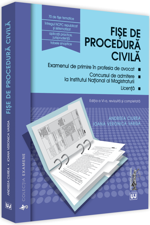 Fise de procedura civila 2019 | Andreea Ciurea, Ioana Veronica Varga