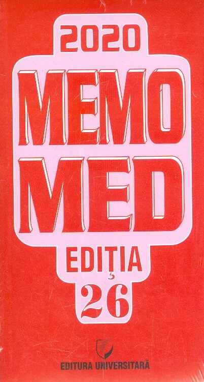 Memomed 2020 + Ghid farmacoterapic | Dumitru Dobrescu