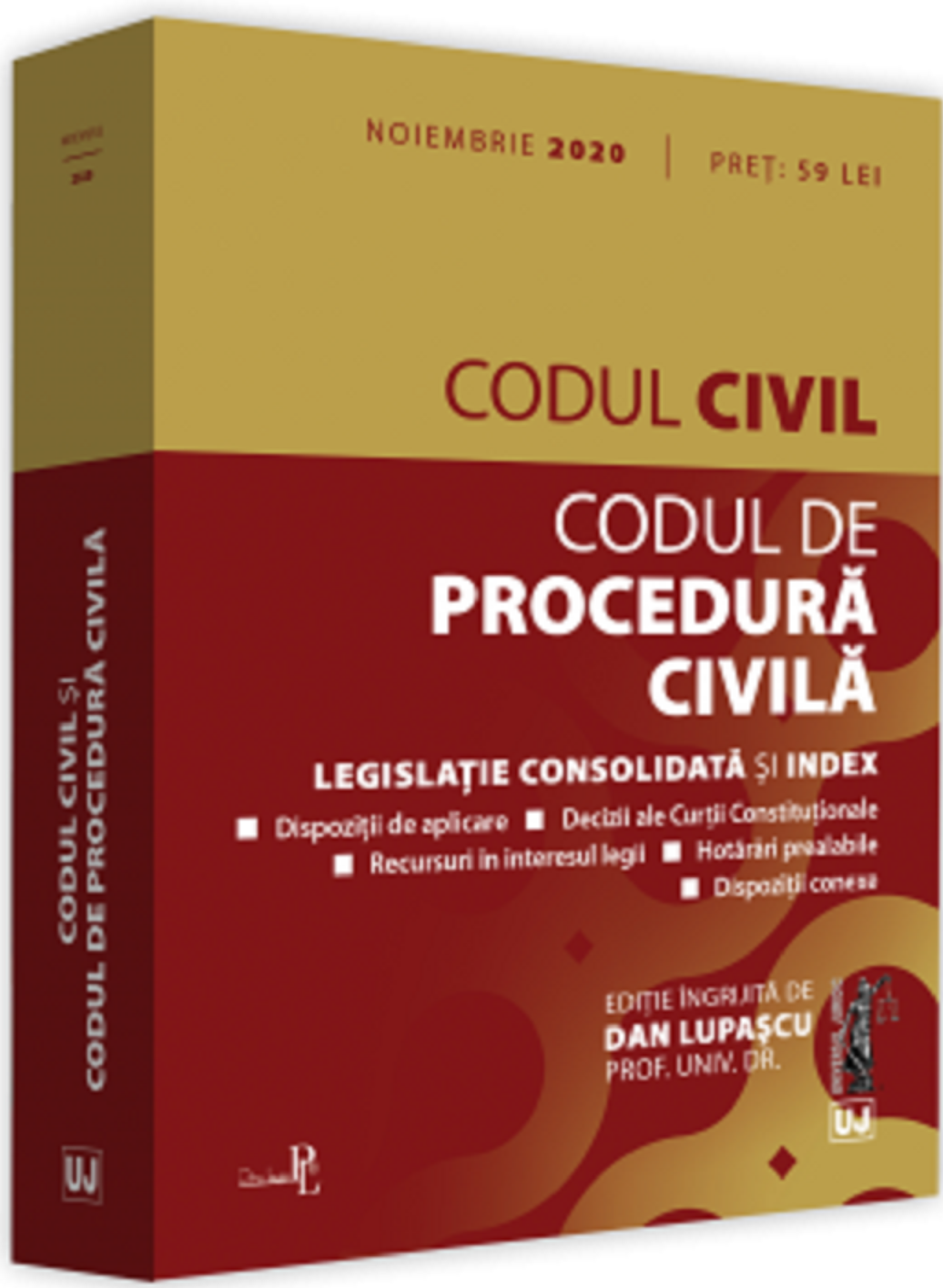 Codul civil si Codul de procedura civila: noiembrie 2020 | Dan Lupascu
