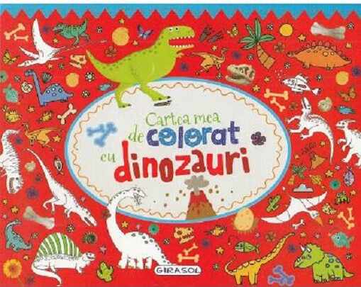 Cartea mea de colorat cu dinozauri | 