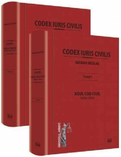  Set Codex Iuris Civilis. Tomul I+II | Nicolae Marian