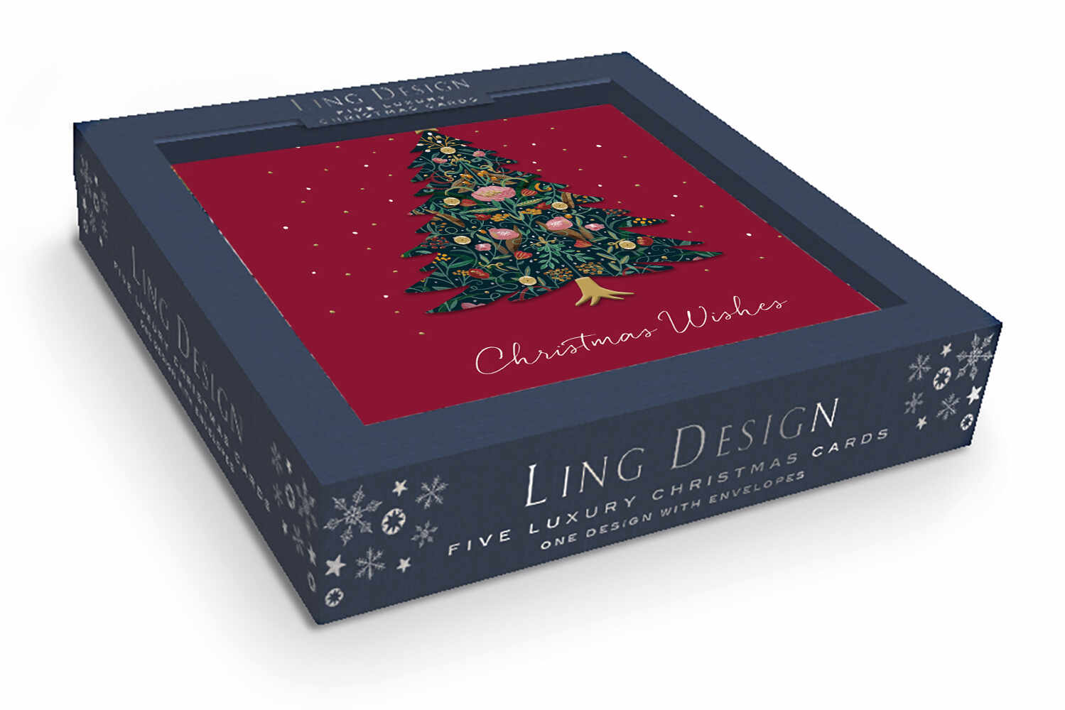 Set felicitari - Christmas Luxury - Ornate Tree | Ling Design
